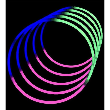 Endgame Glow Necklace Tri Color Tube of Fifty Pink Blue Green EN1521618